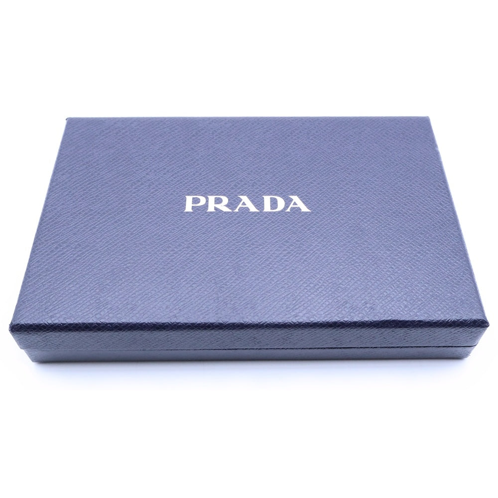 PRADA(プラダ) サフィアーノ 長財布 ロングウォレット カードケース ブラック 1MV025 ゴールド金具
