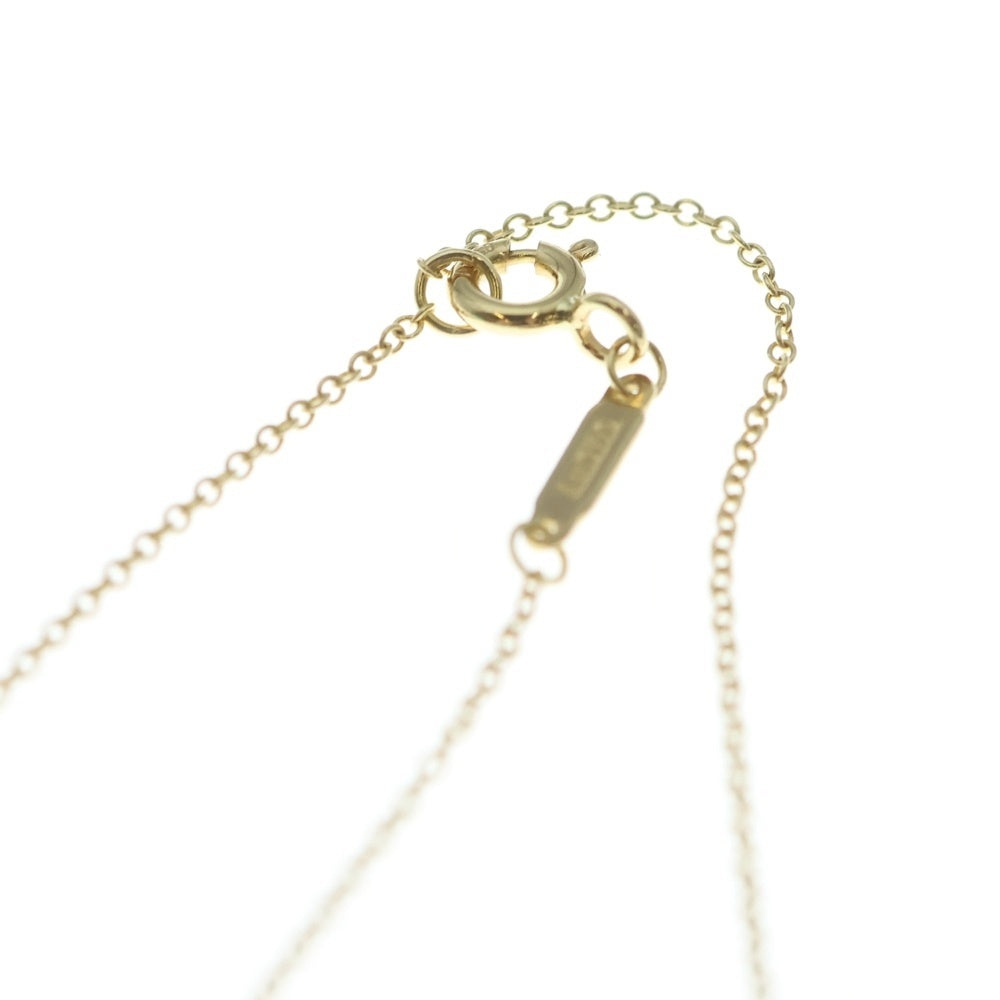TIFFANY & Co.(ティファニー) Tスマイル ミニ ネックレス ペンダント チェーン ゴールド AU750