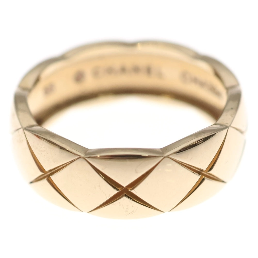 CHANEL(シャネル) ココクラッシュ リング 指輪 ピンクゴールド Au750 #53 5.8g レディース