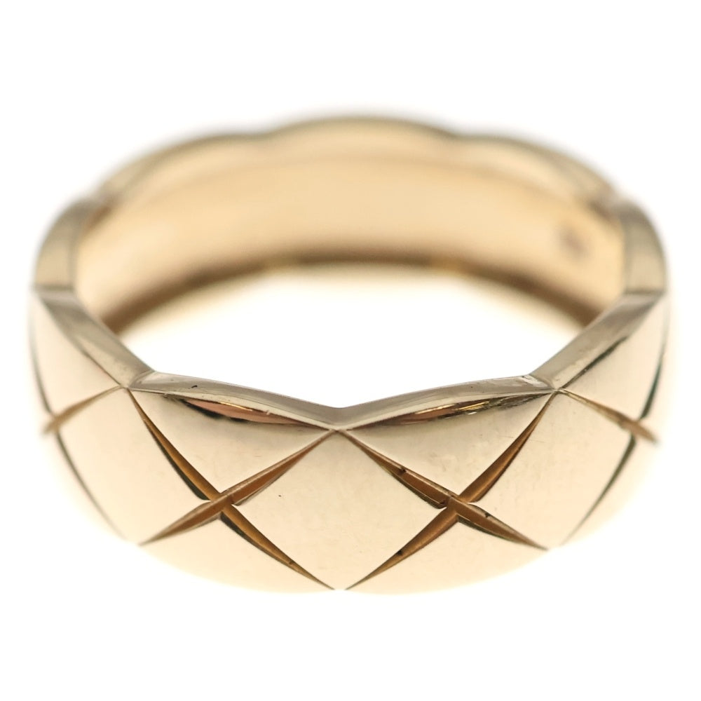 CHANEL(シャネル) ココクラッシュ リング 指輪 ピンクゴールド Au750 #53 5.8g レディース