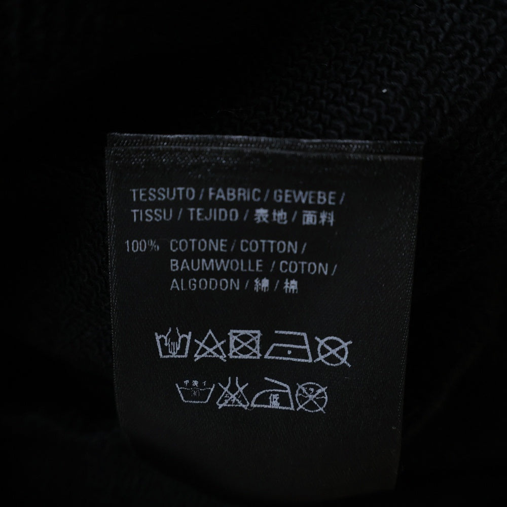 BALENCIAGA(バレンシアガ) キャンペーンロゴプリント プルオーバースウェットパーカー フーディー ブラック 556145
