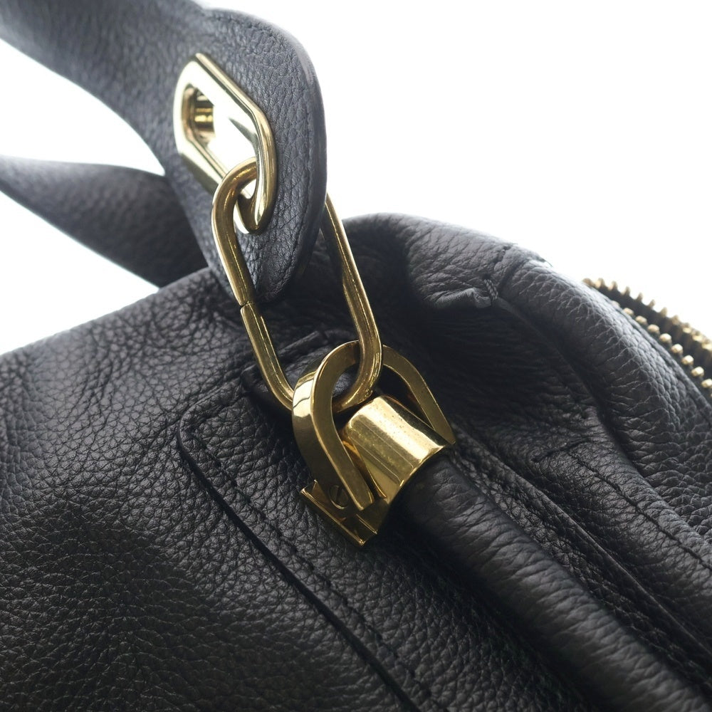 Chloe(クロエ) パラティ 2WAYバッグ ハンドバッグ ショルダーバッグ ブラック レザー ゴールド金具 レディース