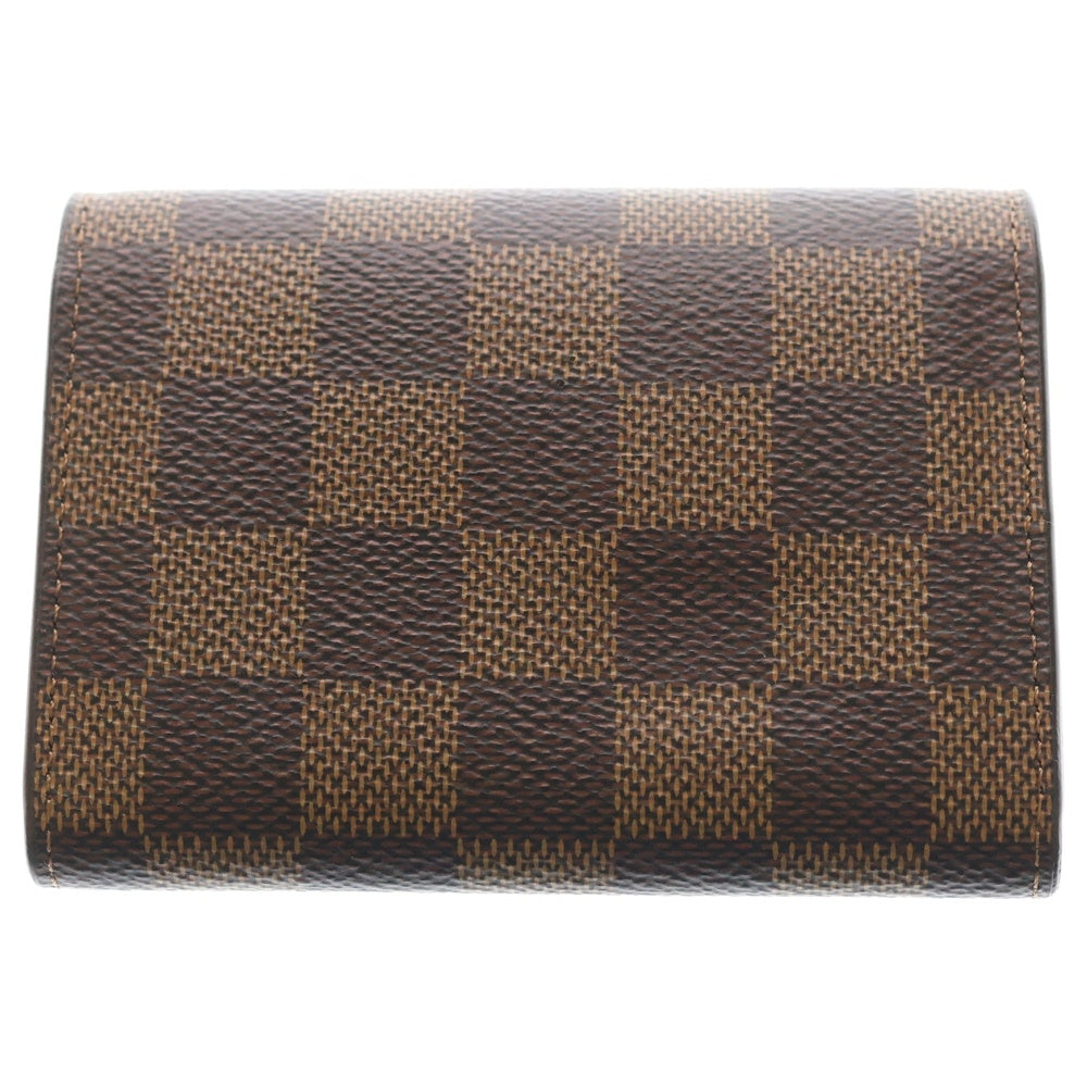 LOUIS VUITTON(ルイヴィトン) ダミエ ポルトモネロザリ ローズバレリーヌ コンパクトウォレット ミニ 財布 ブラウン N64423 レディース