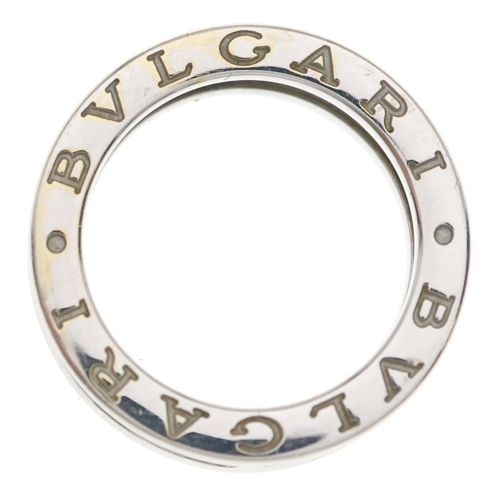BVLGARI(ブルガリ) ビーゼロワン ワンバンド フルダイヤリングAu750 K18 WG ホワイトゴールド 指輪 レディース