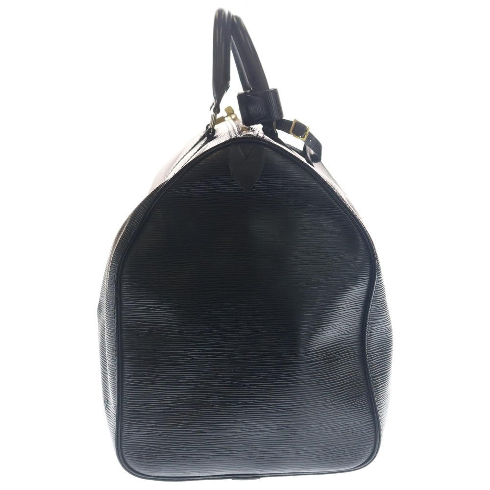 LOUIS VUITTON(ルイヴィトン) エピ キーポル50 ボストンバッグ ハンドバッグ ブラック レザー M42962 ゴールド金具