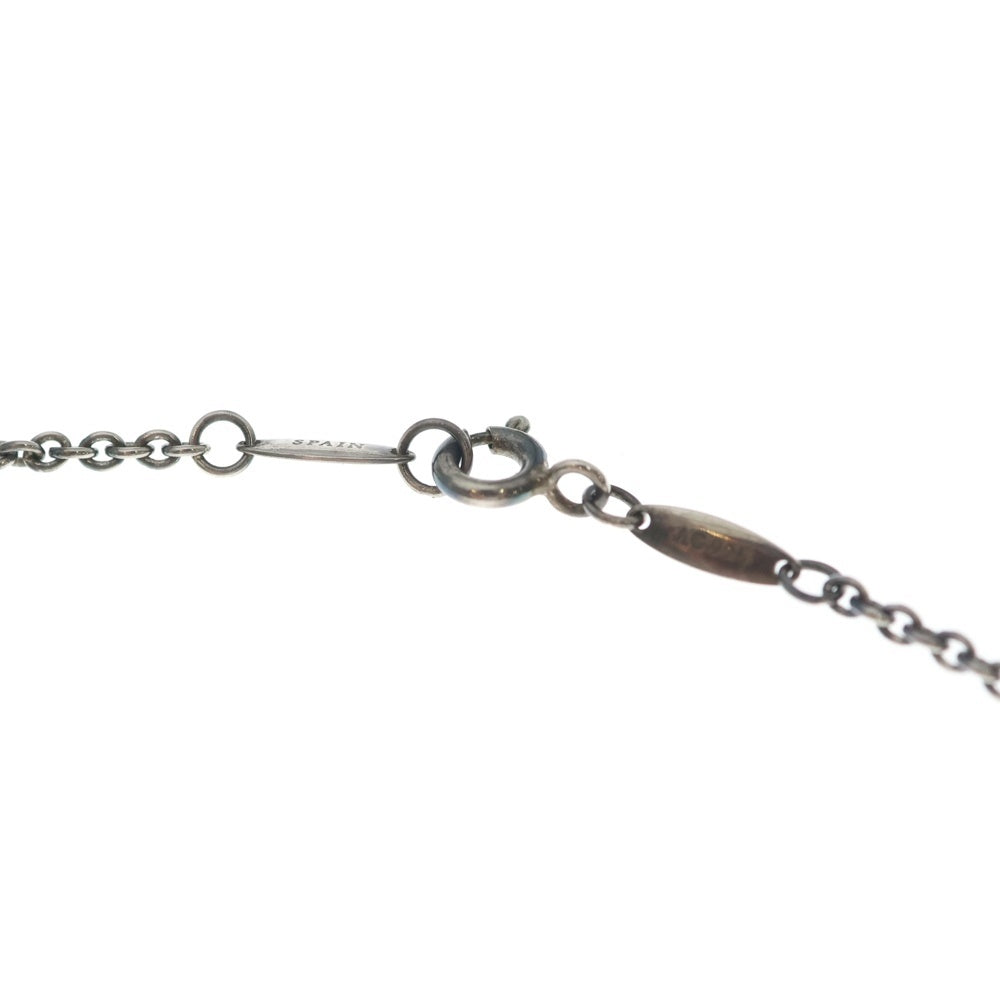 TIFFANY & Co.(ティファニー) オープンハート ラリアット ネックレス ペンダント チェーン シルバー SV レディース