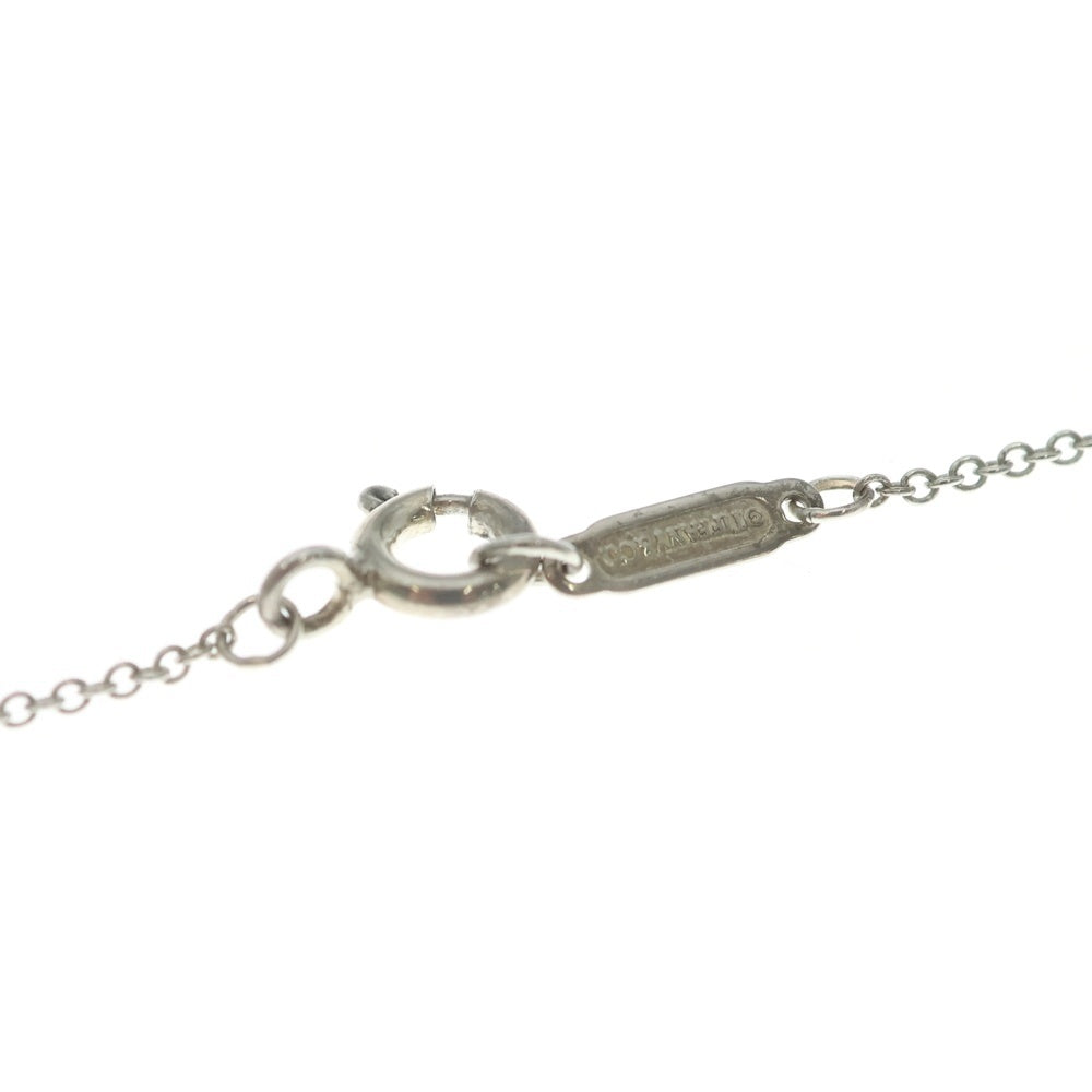 TIFFANY & Co.(ティファニー) Ag925 リターントゥ ハート ネックレス ペンダント チェーン シルバー×ティファニーブルー 2.6g レディース