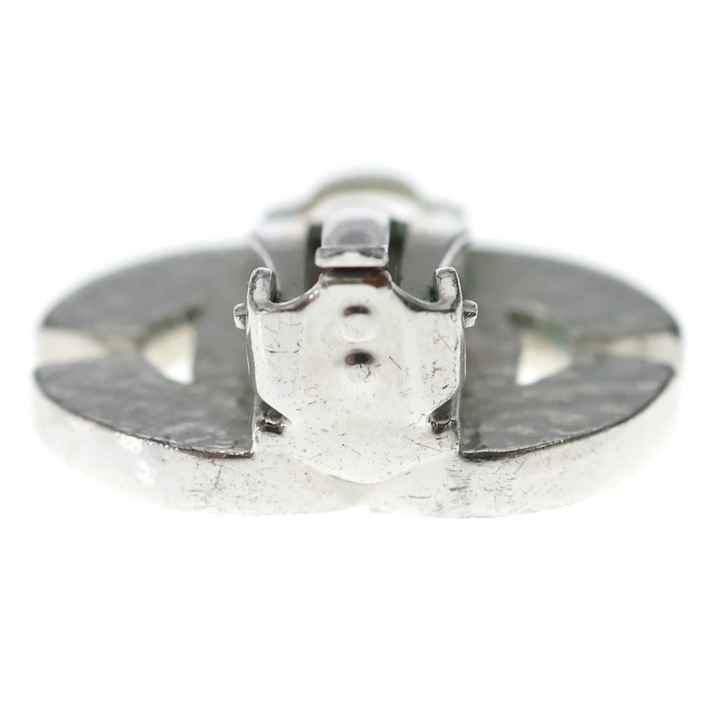 CHANEL(シャネル) ココマーク ラインストーン バケット イヤリング シルバー メタル 01P アクセサリー レディース