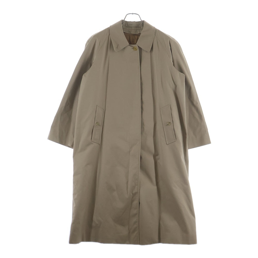 BURBERRY(バーバリー) ノバチェック ステンカラーコート ベージュ レディース
