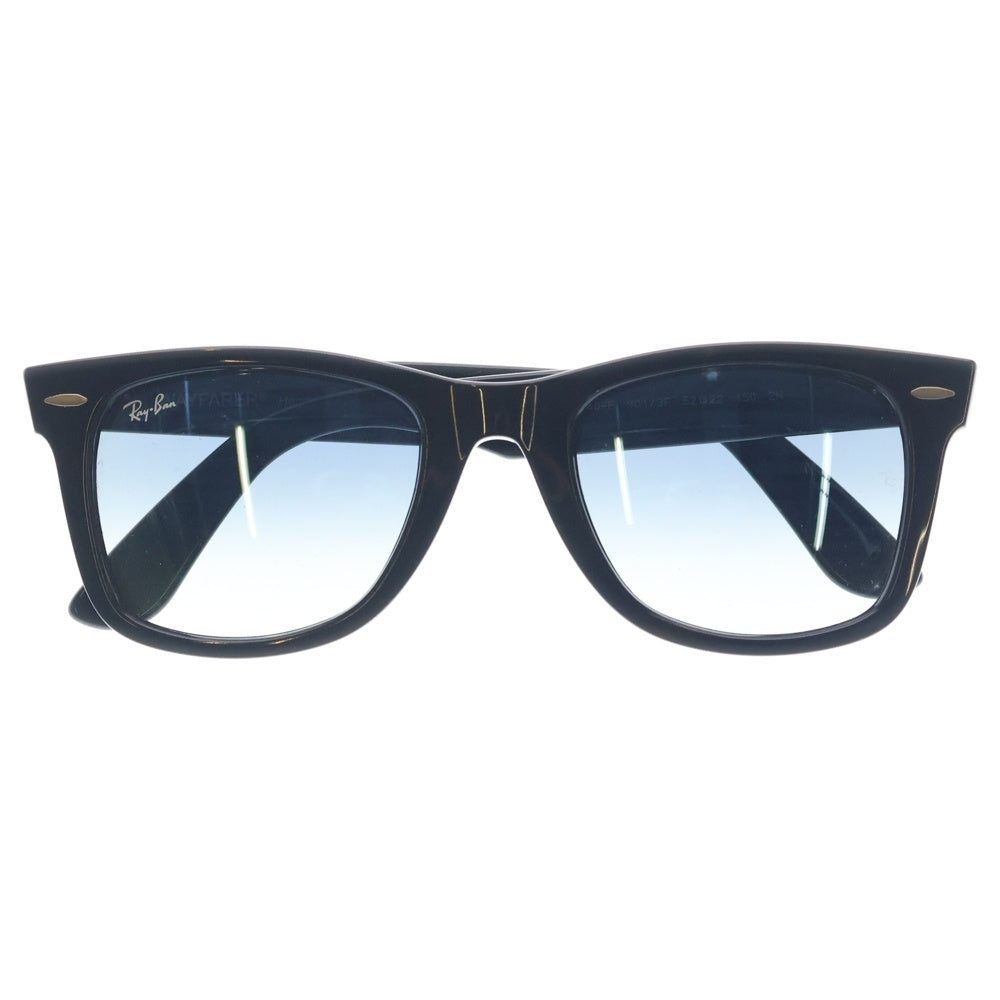 Ray Ban(レイバン) ウェイファーラー サングラス ブルーレンズ 眼鏡 ブラック