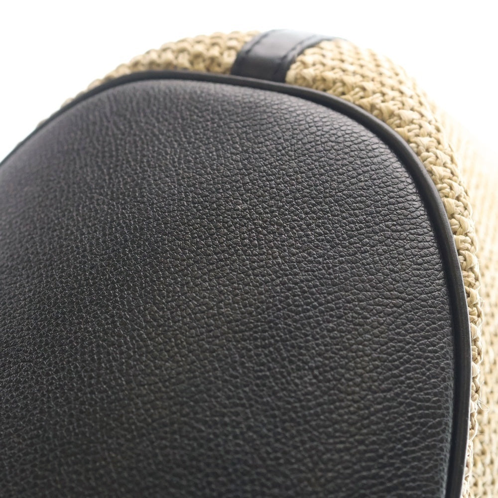 LOUIS VUITTON(ルイヴィトン) サンジャック ニットラフィアノワール M59808 ベージュ トートバッグ ICタイプ レディース