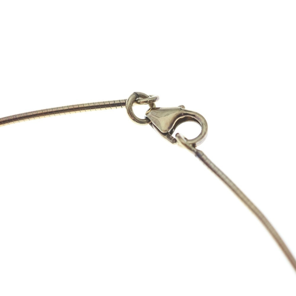 HERMES(エルメス) ポップアッシュ Hロゴ ネックレス ブラック×ゴールド GP アクセサリー レディース