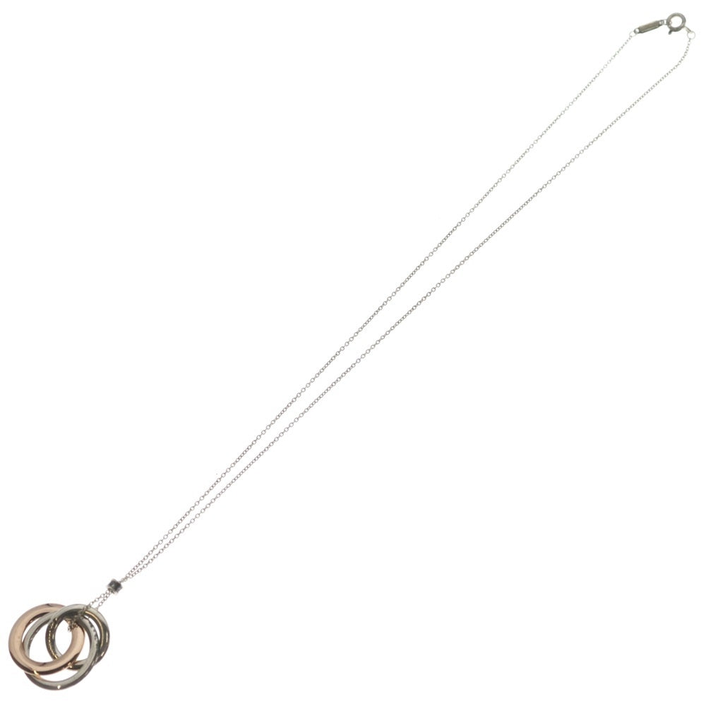 TIFFANY & Co.(ティファニー) 1837 インターロッキングサークル ネックレス SV925 シルバー アクセサリー レディース