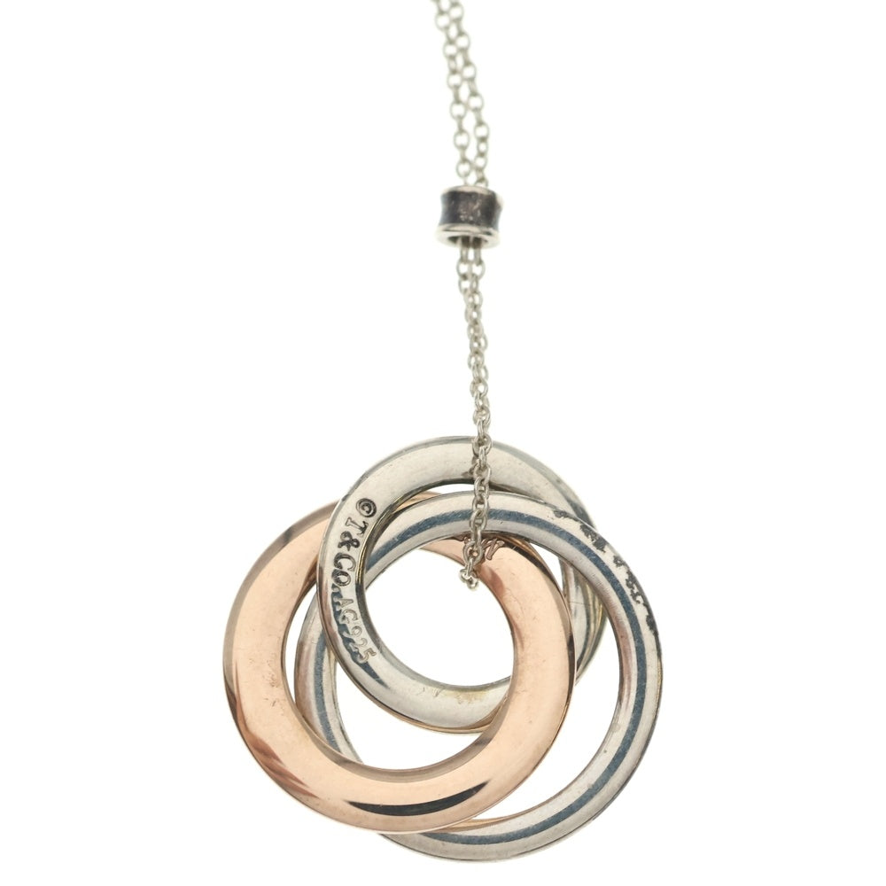 TIFFANY & Co.(ティファニー) 1837 インターロッキングサークル ネックレス SV925 シルバー アクセサリー レディース