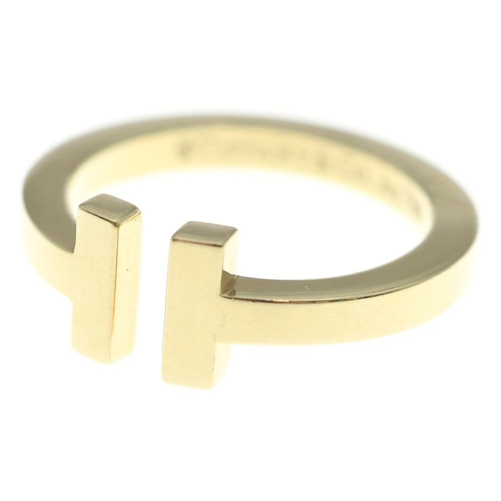 TIFFANY & Co.(ティファニー) Tスクエア リング イエローゴールド Au750YG ジュエリー