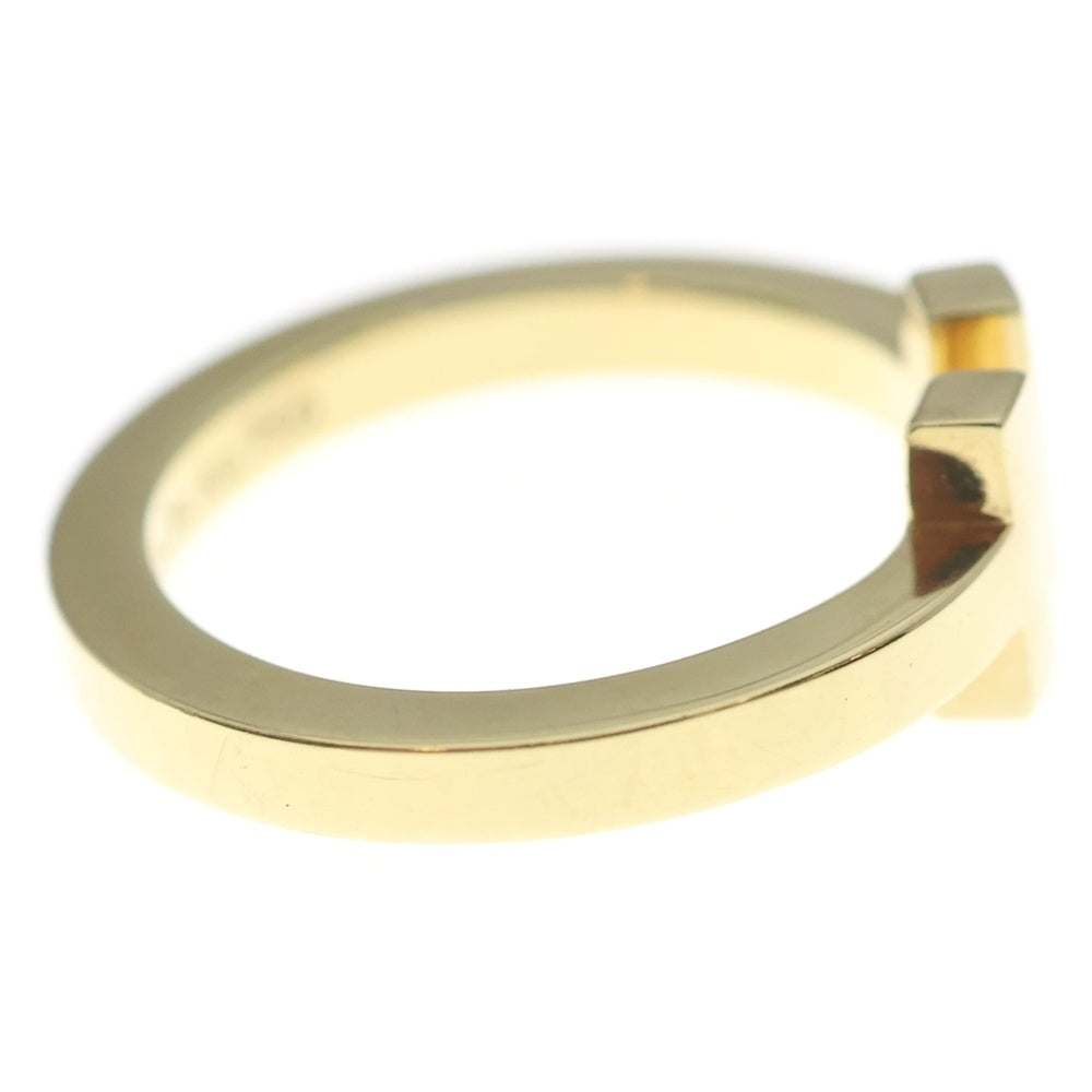TIFFANY & Co.(ティファニー) Tスクエア リング イエローゴールド Au750YG ジュエリー