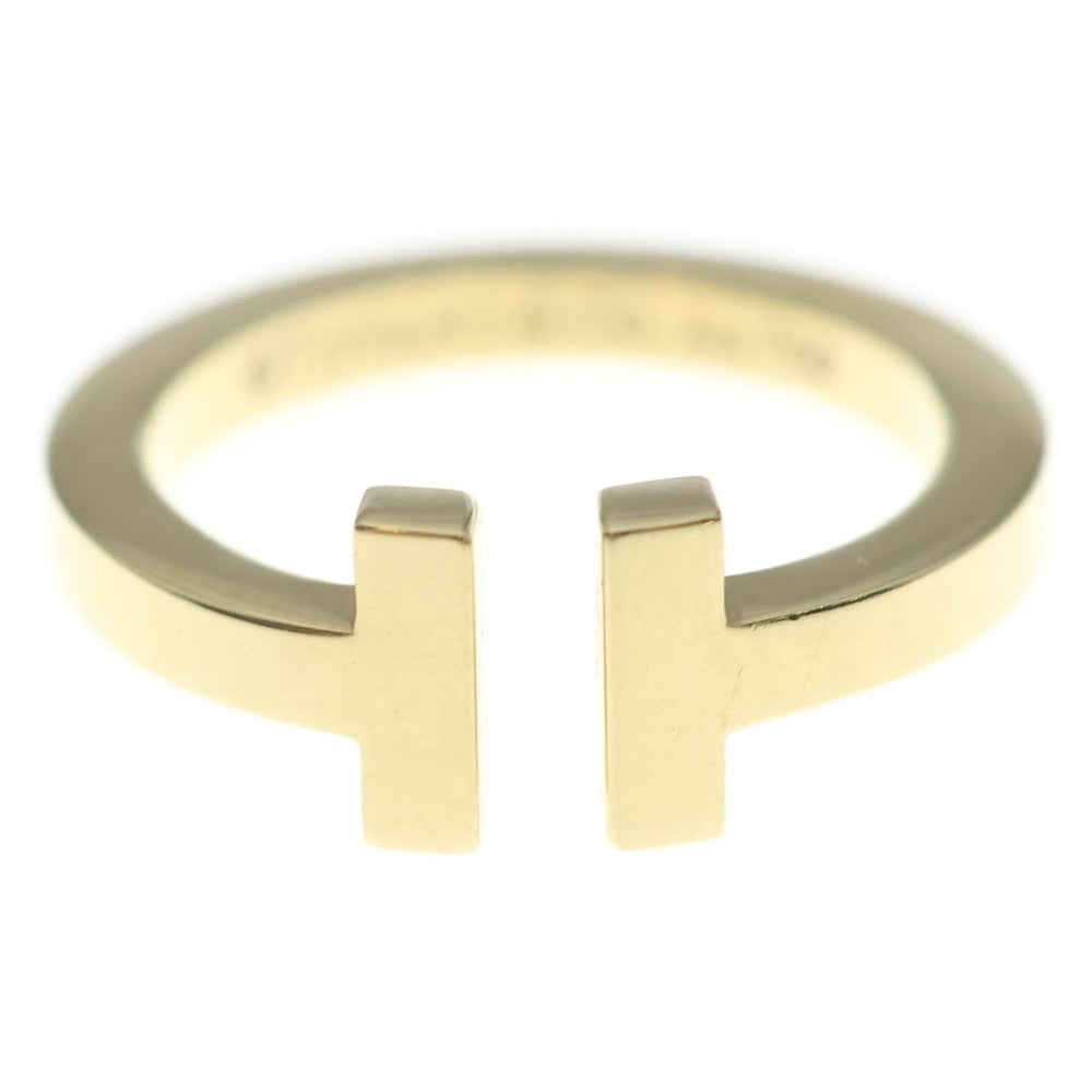 TIFFANY & Co.(ティファニー) Tスクエア リング イエローゴールド Au750YG ジュエリー