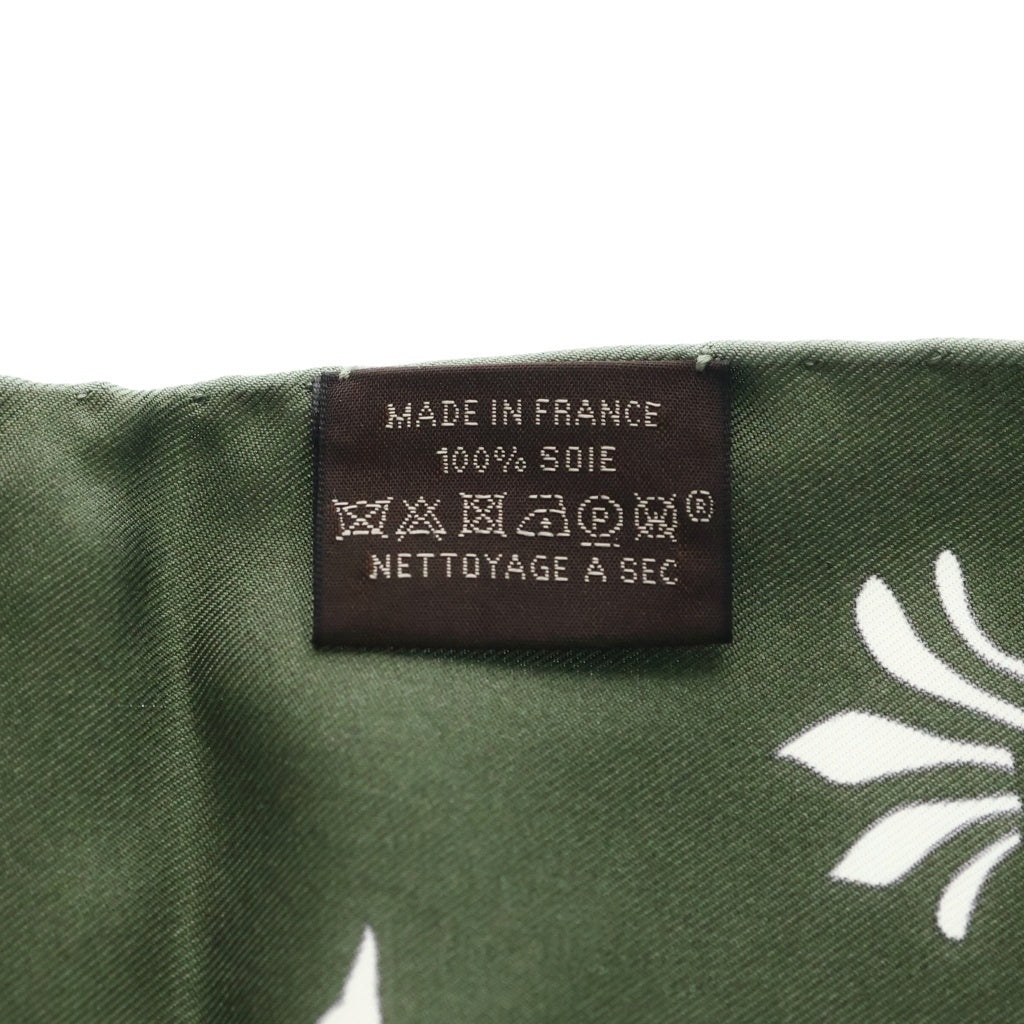 HERMES(エルメス) LES LEOPARDS レオパード マキシツイリー グリーン