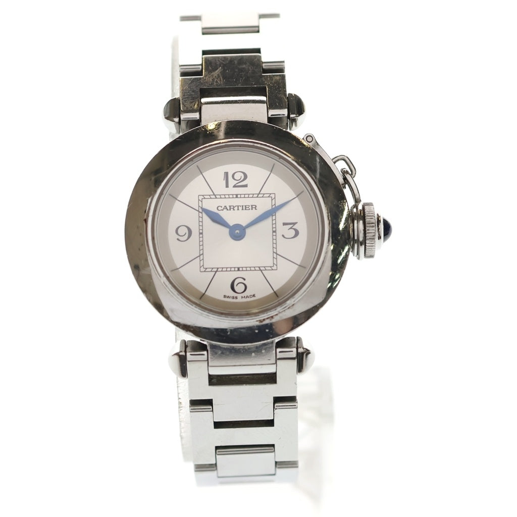 Cartier(カルティエ) ミスパシャ シルバー文字盤 クォーツウォッチ 腕時計 シルバー W3140007 レディース