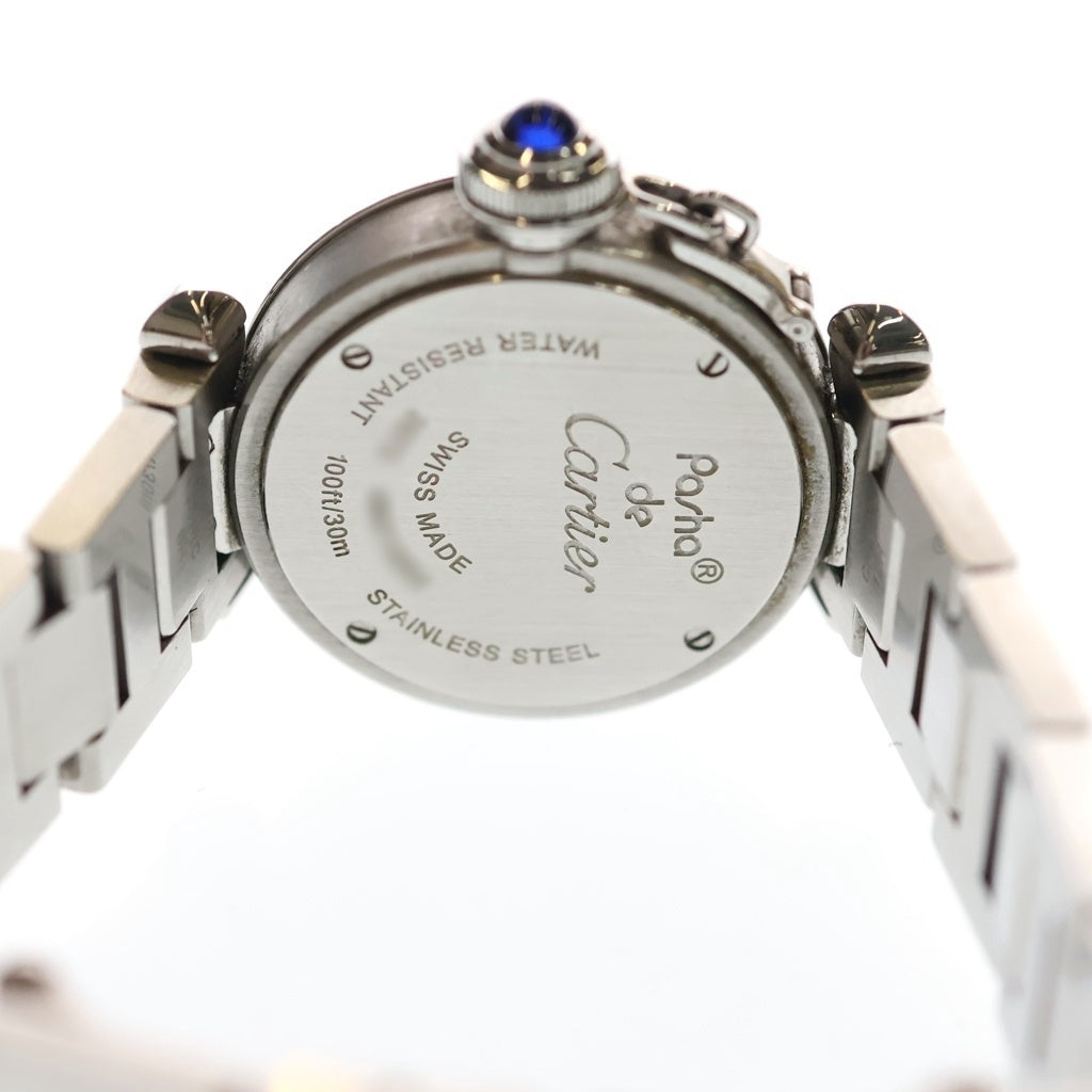 Cartier(カルティエ) ミスパシャ シルバー文字盤 クォーツウォッチ 腕時計 シルバー W3140007 レディース