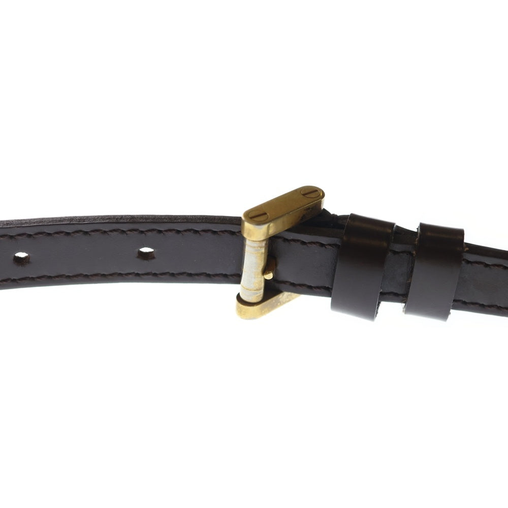 LOUIS VUITTON(ルイヴィトン) イパネマPM ダミエ PVC レザー ショルダーバッグ ゴールド金具 ブラウン N51294 レディース