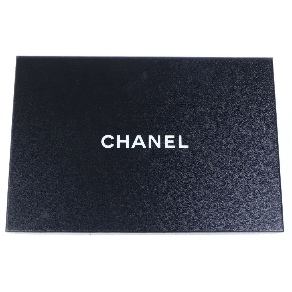 CHANEL(シャネル) パンプス ブラック スウェード×レザー ゴールド金具 #36 2/1C レディース