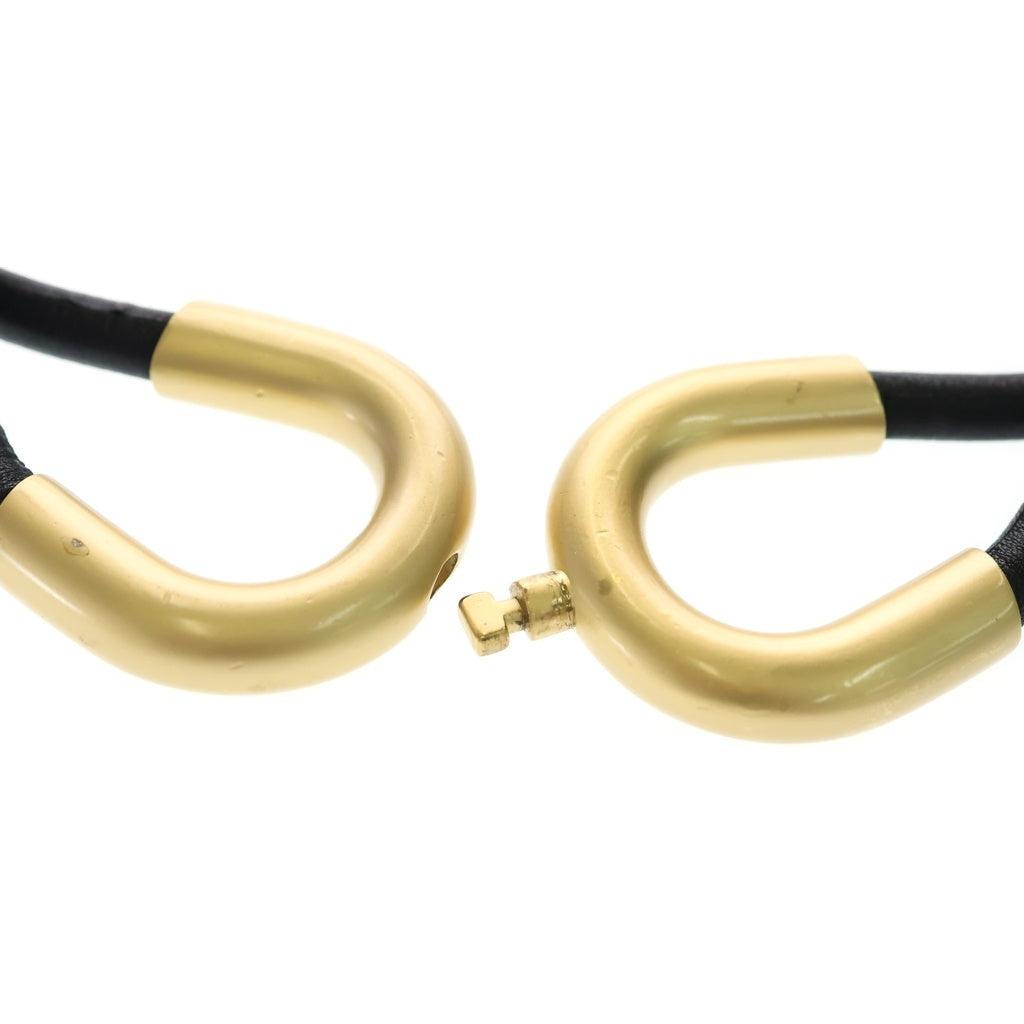 CHANEL(シャネル) ココマーク レザーベルト メッキ ブラック ゴールド金具 レディース