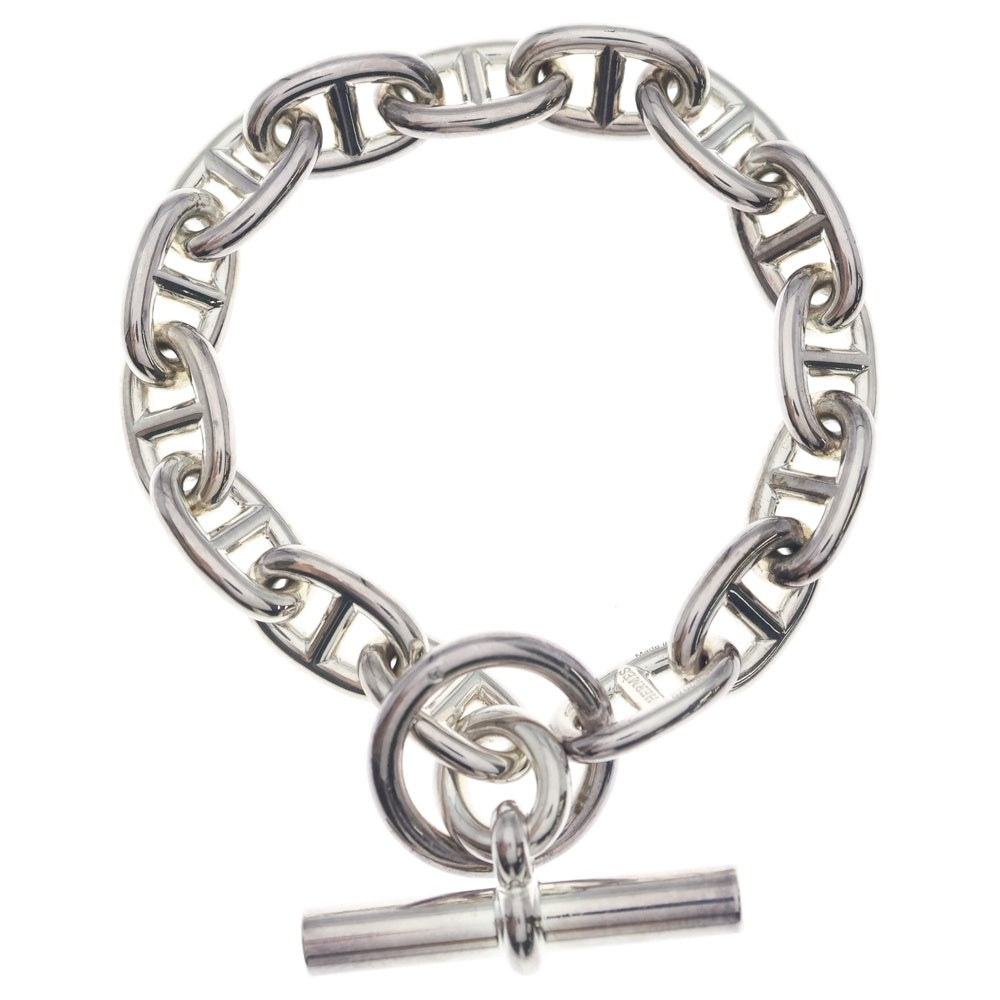 HERMES(エルメス) シェーヌダンクルMM 15コマ シルバー チェーン SV925 52.4g