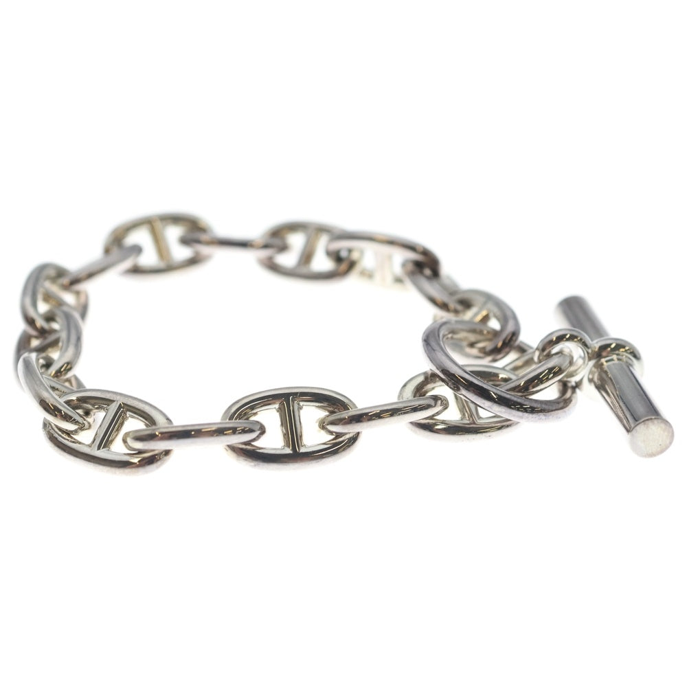 HERMES(エルメス) シェーヌダンクルMM 15コマ シルバー チェーン SV925 52.4g