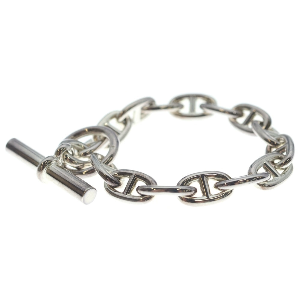 HERMES(エルメス) シェーヌダンクルMM 15コマ シルバー チェーン SV925 52.4g