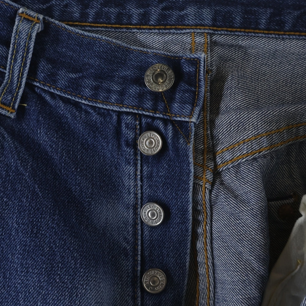 Levi's(リーバイス) 00S 501XX 復刻 BIG E ボタン裏555 デニムパンツ ジーンズ インディゴ