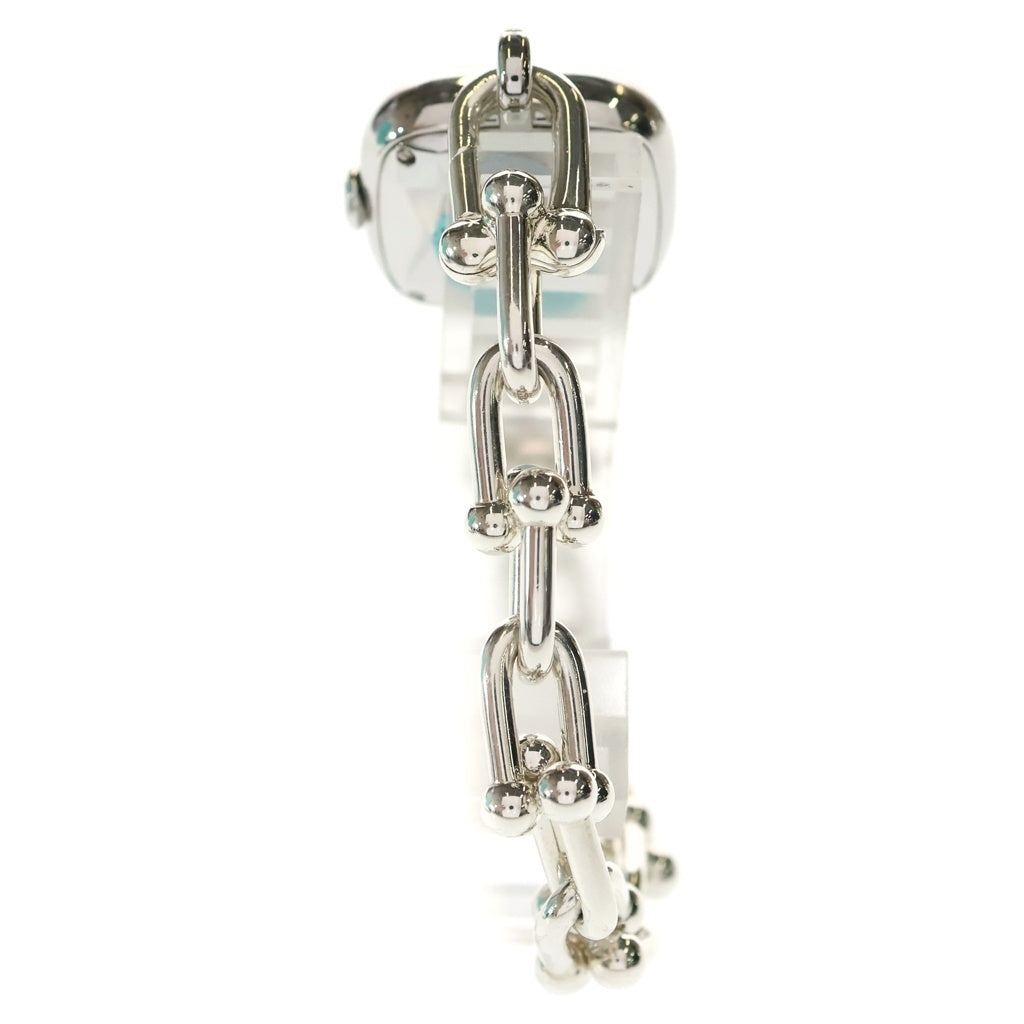 TIFFANY & Co.(ティファニー) ハードウェアウォッチ ピンク文字盤 ダイヤラグ Ag925QZ クォーツ 274849814 レディース