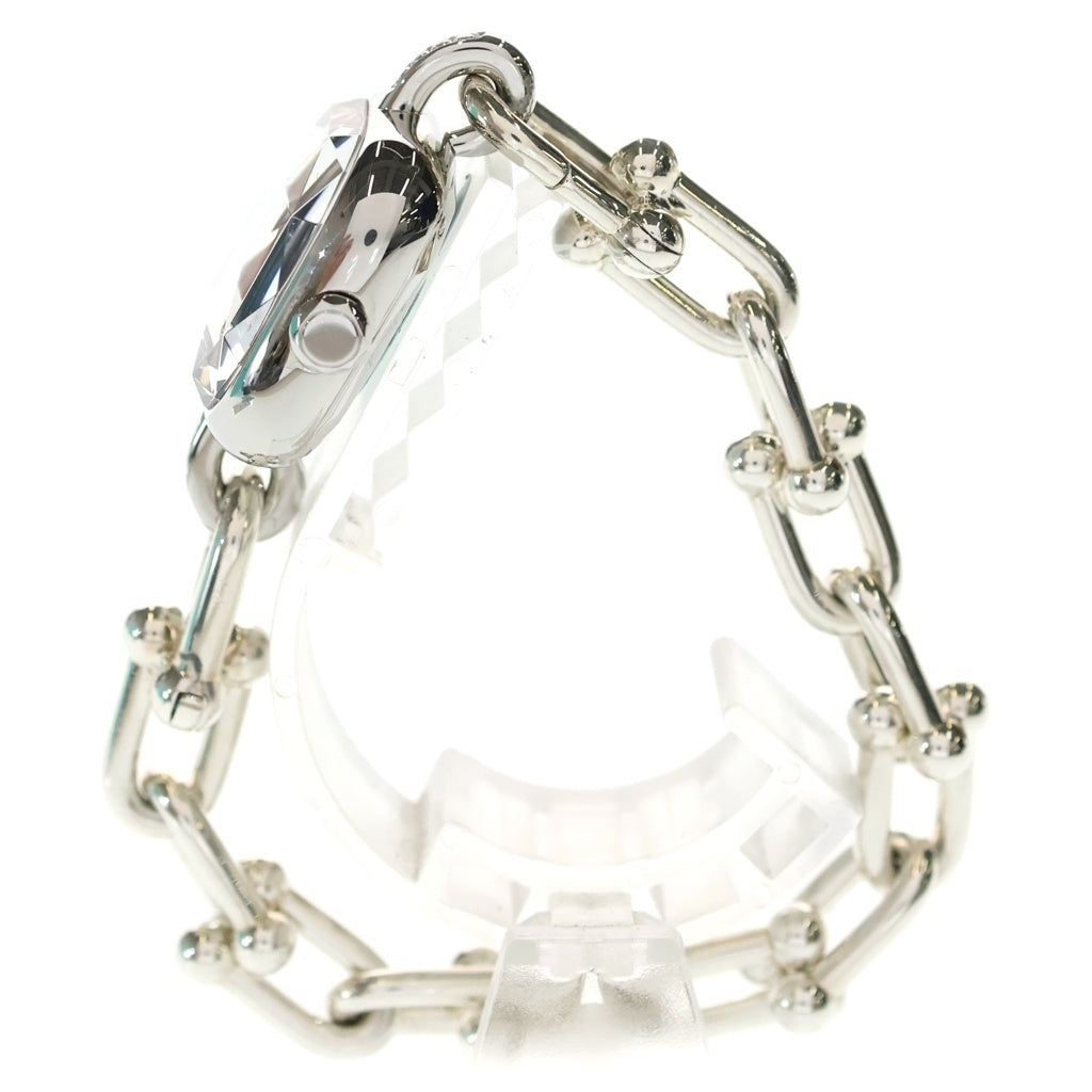TIFFANY & Co.(ティファニー) ハードウェアウォッチ ピンク文字盤 ダイヤラグ Ag925QZ クォーツ 274849814 レディース