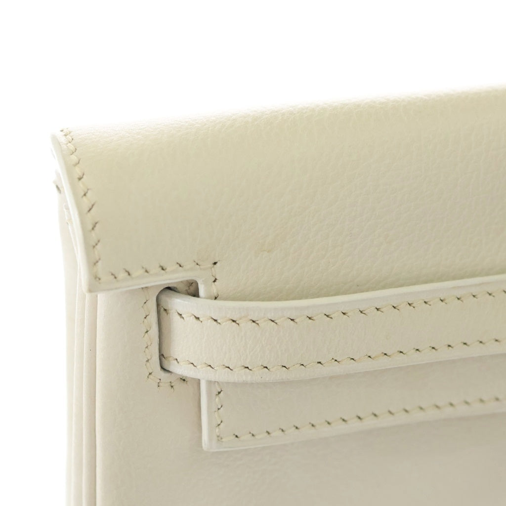 HERMES(エルメス) ケリー アドPM 白系 クシュベル SV金具 □D刻印 レディース
