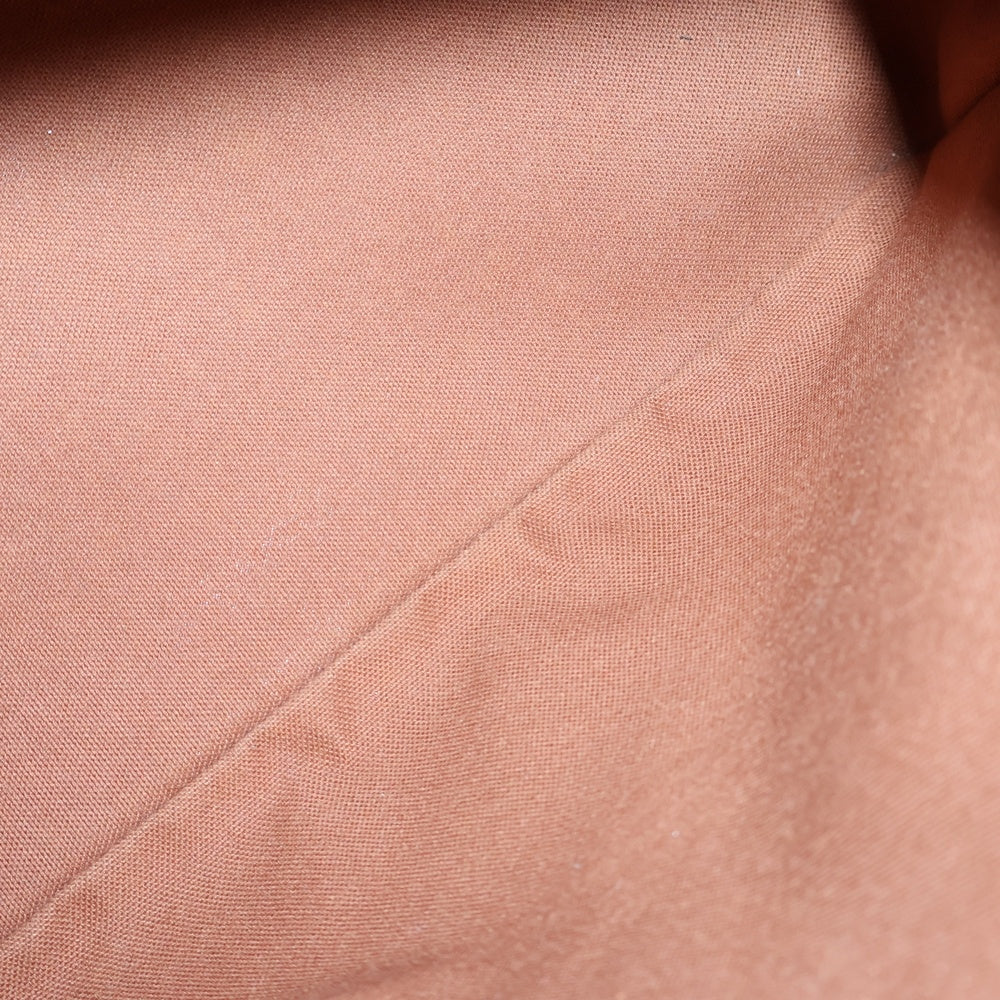 LOUIS VUITTON(ルイヴィトン) モノグラム バティニョール・ヴェルティカル ハンドバッグ トートバッグ ブラウン レザー×PVC M51153 ゴールド金具 レディース