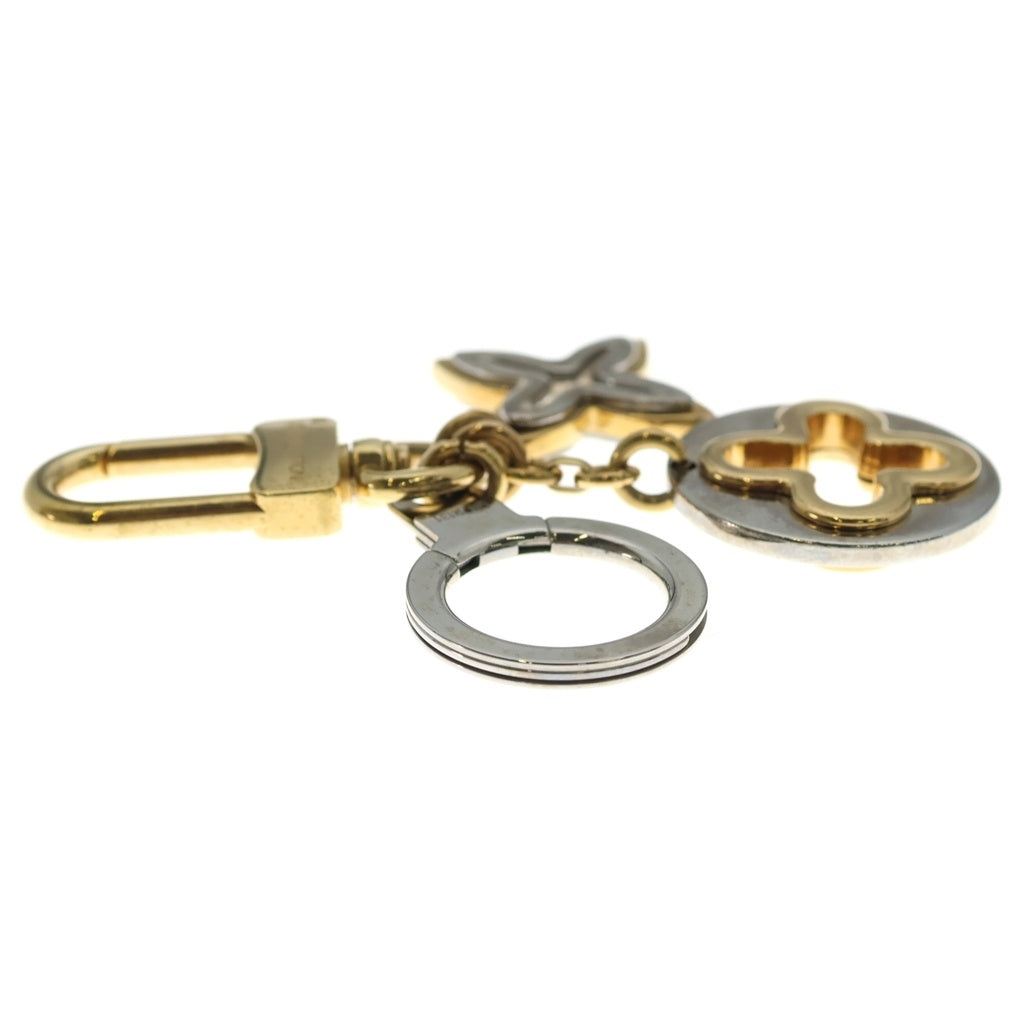 LOUIS VUITTON(ルイヴィトン) ポルトクレア アンソレンス メタリック キーホルダー シルバー/ゴールド M66133 レディース