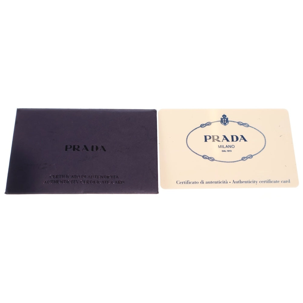 PRADA(プラダ) テスート 巾着ポーチ 収納 ダークブラウン ナイロン MV369 レディース