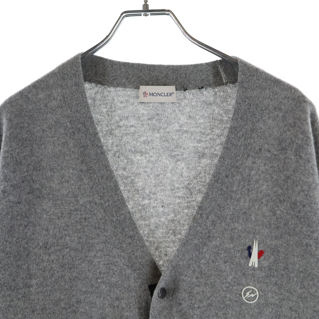 MONCLER(モンクレール) モンクレール ジーニアス フラグメント ニット グレー #M