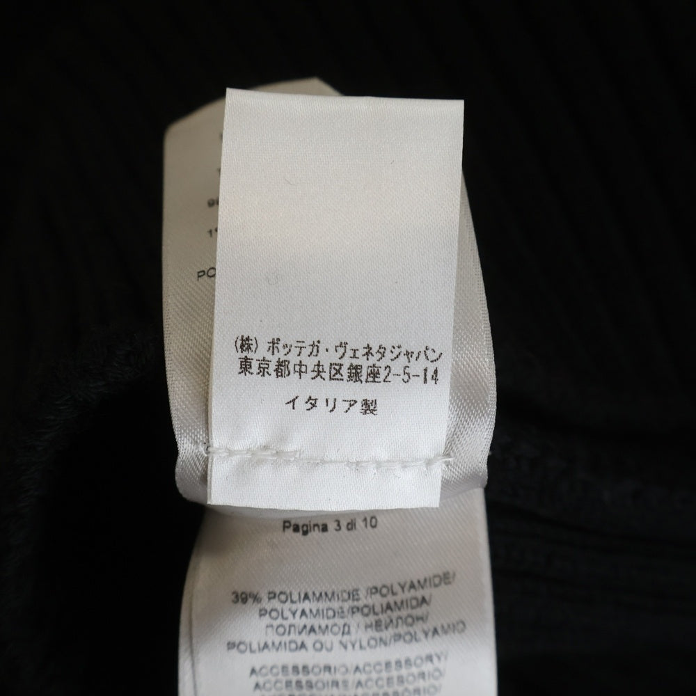 BOTTEGA VENETA(ボッテガヴェネタ) ■ニット ブラック デザインワンピース レディース 588945
