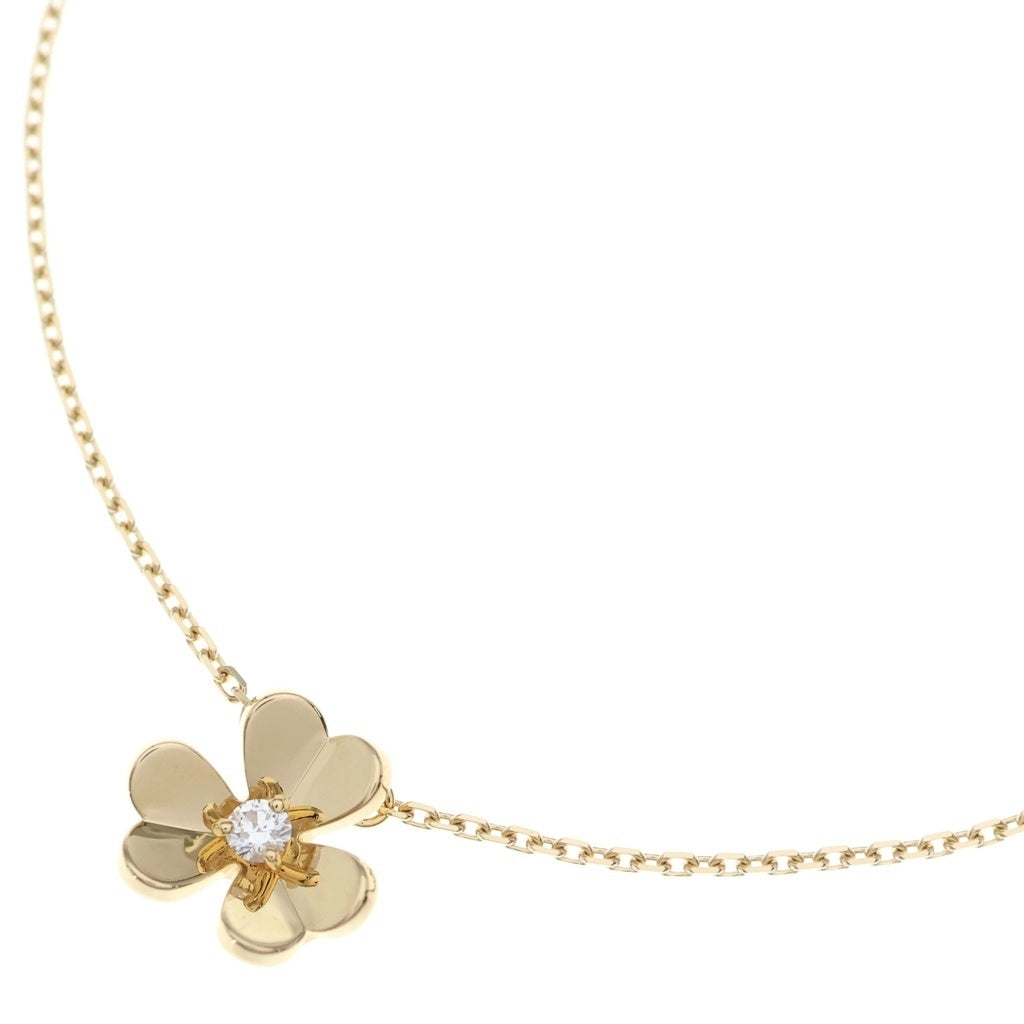 Van Cleef & Arpels(ヴァンクリーフアンドアーペル) フリヴォル ミニ ネックレス ペンダント チェーン ゴールド Au750YG レディース