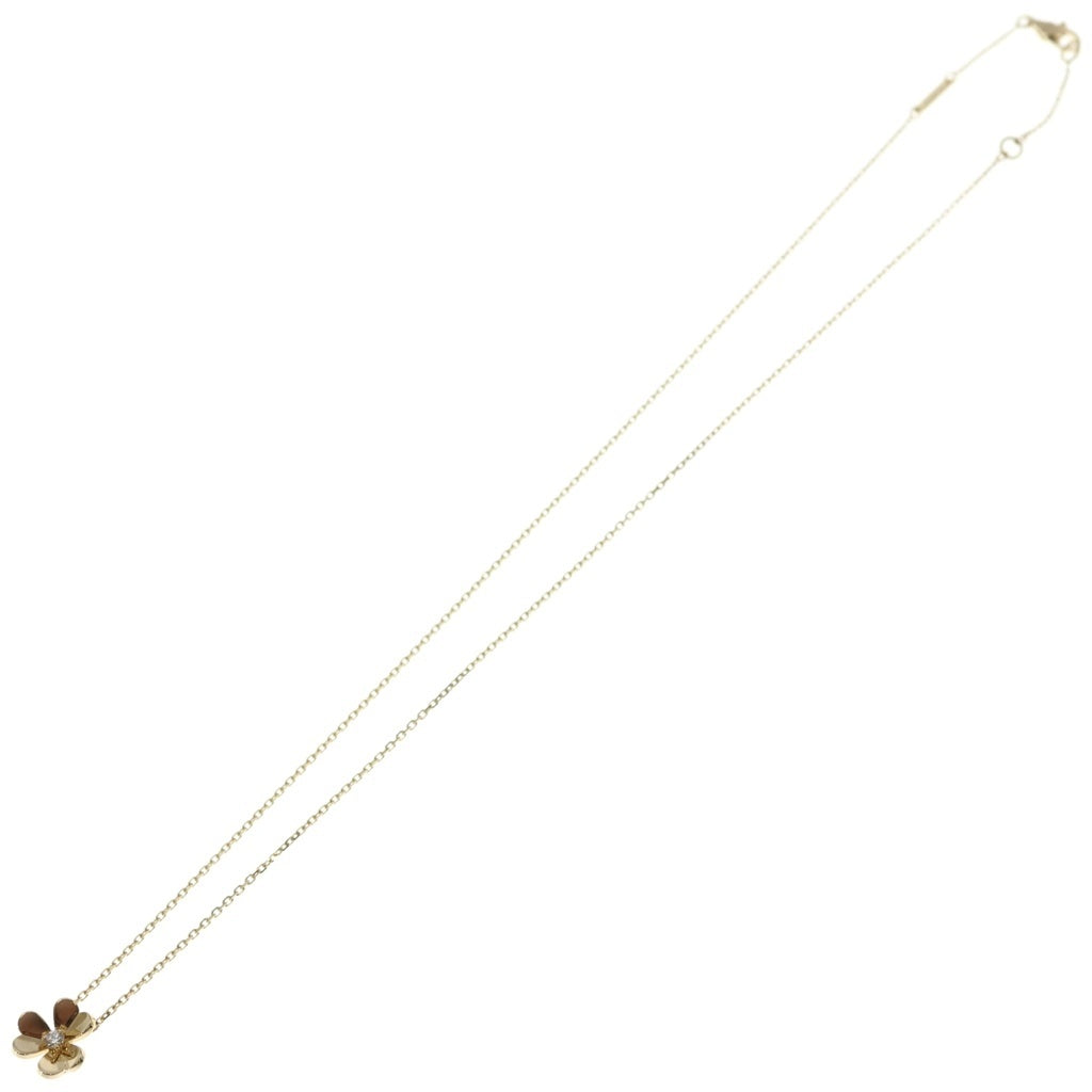 Van Cleef & Arpels(ヴァンクリーフアンドアーペル) フリヴォル ミニ ネックレス ペンダント チェーン ゴールド Au750YG レディース