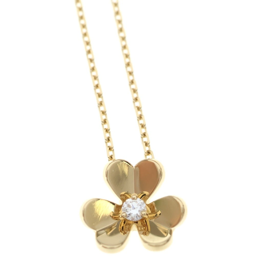 Van Cleef & Arpels(ヴァンクリーフアンドアーペル) フリヴォル ミニ ネックレス ペンダント チェーン ゴールド Au750YG レディース