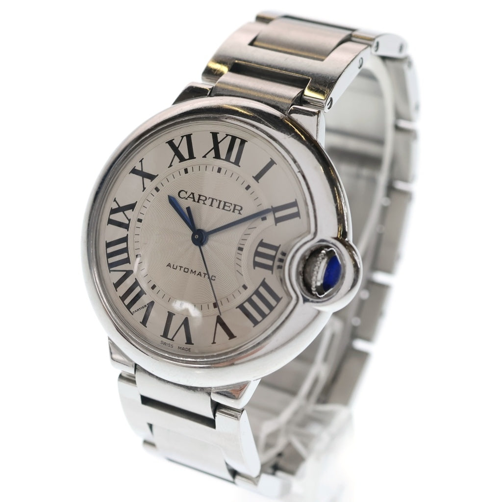 Cartier(カルティエ) W6920046 バロンブルー 白文字盤 SSAT ステンレス 自動巻き 腕時計