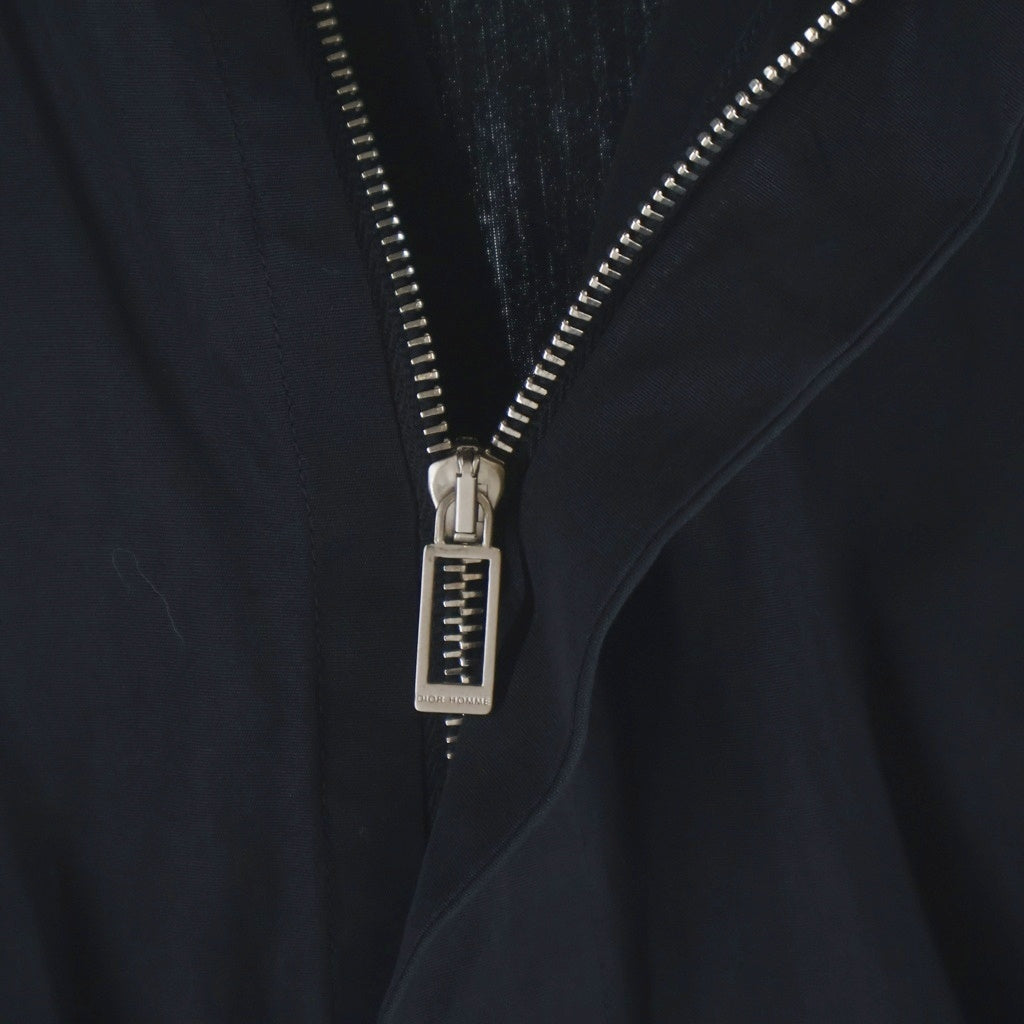 Dior HOMME(ディオールオム) 11SS ハイネックジップアップロングスリーブシャツ ブラック 123C518Z0100
