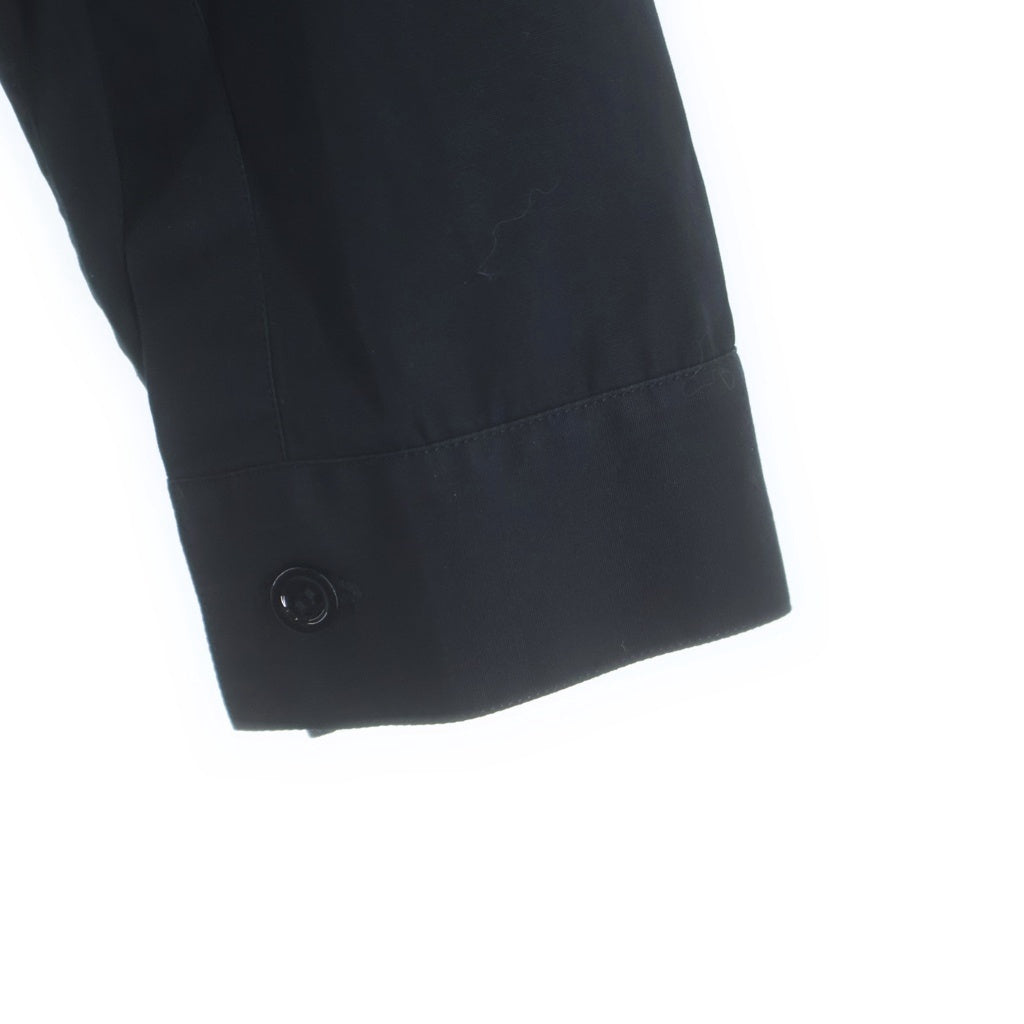 Dior HOMME(ディオールオム) 11SS ハイネックジップアップロングスリーブシャツ ブラック 123C518Z0100