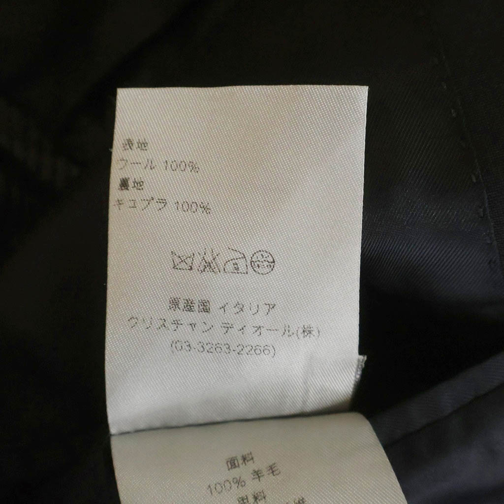 Dior HOMME(ディオールオム) テーラードジャケット ブラック 44