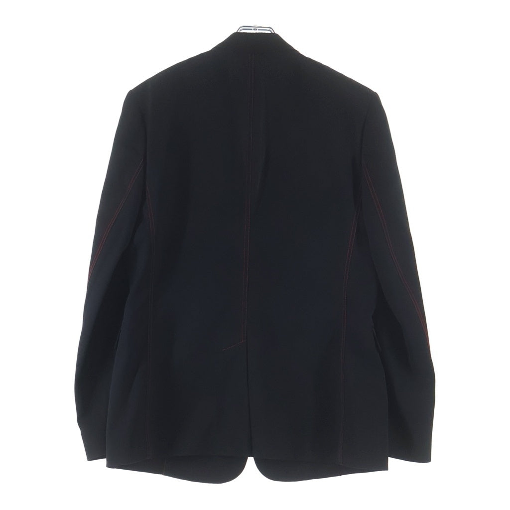 DIOR(ディオール) ステッチデザイン ウール 2B テーラードジャケット ブラック 763C284D3971