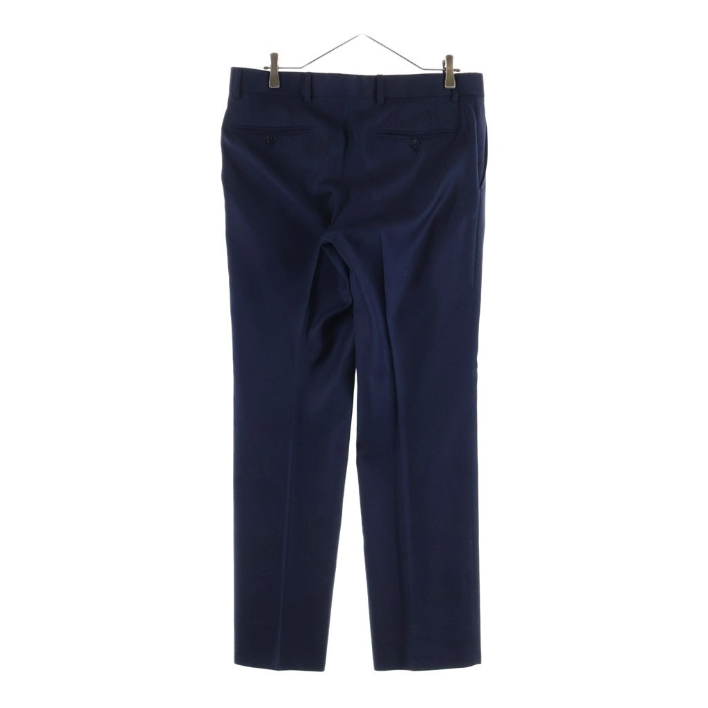 GUCCI(グッチ) セットアップスーツ ウール 2B テーラードジャケット ノータック スラックスパンツ ネイビー 221531