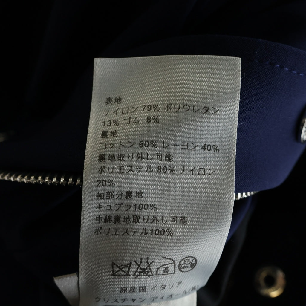 DIOR(ディオール) ステンカラー ジップアップ ステンカラー コート ネイビー 333C311H3000