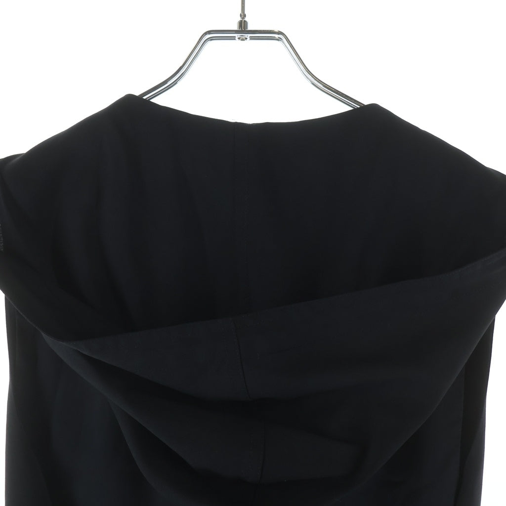 Dior HOMME(ディオールオム) 10AW フード付ジレ ベスト ブラック 0E3160700559